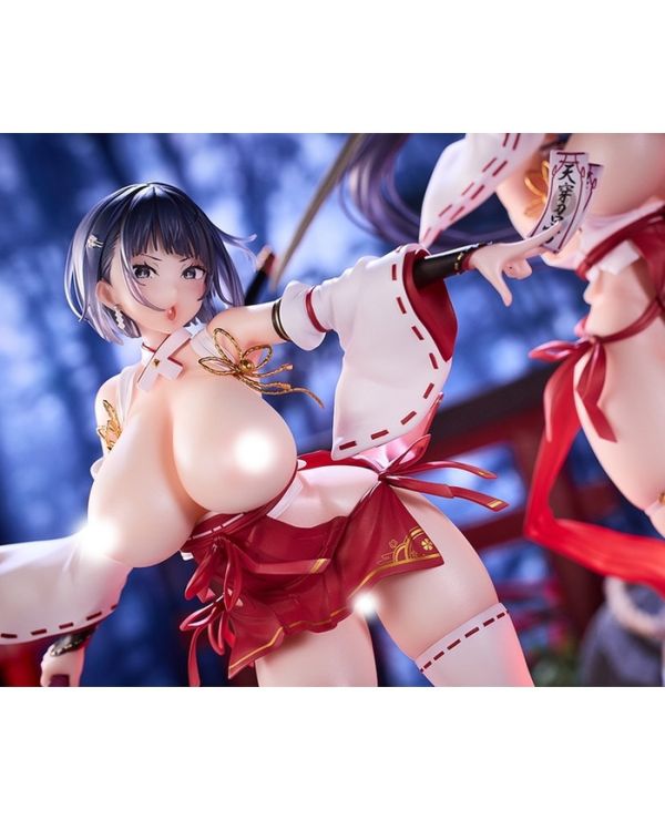 [18禁商品] HOTVENUS 1/6 淪為奴隸的戰巫女 藤堂朔夜 與 東堂伊織 套組 PVC完成品 [18禁商品] HOTVENUS 1/6 淪為奴隸的戰巫女 藤堂朔夜 與 東堂伊織 套組 PVC完成品