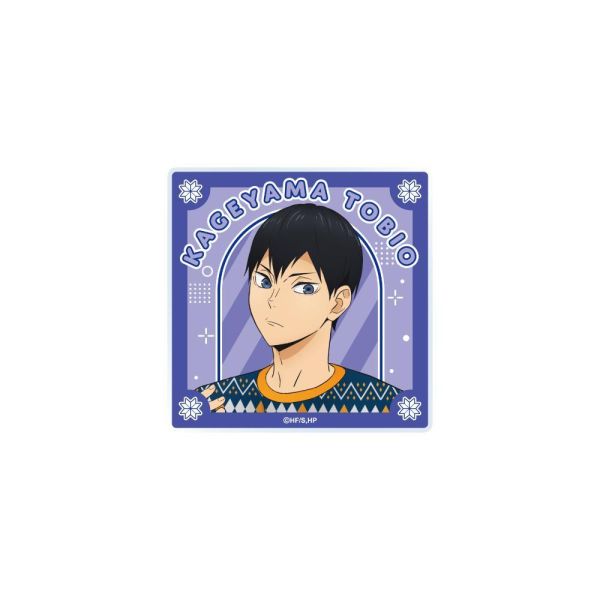 (預購) TOHO 排球少年!! 影山飛雄 醜毛衣ver. 壓克力貼紙 20261027 TOHO 排球少年!! 影山飛雄 醜毛衣ver. 壓克力貼紙