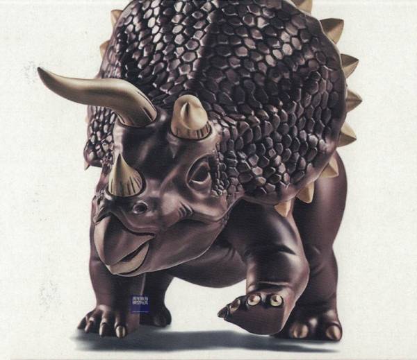 Triceratops 三角龍 FUJIMI 自由研究2 恐龍編 富士美 組裝模型 FUJIMI,自由研究,恐龍,Tyrannosaurus,暴龍,