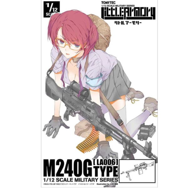 (預購) [再販] Tomytec 1/12 迷你武裝 LA006 M240G TYPE 組裝模型 20260624 [再販] Tomytec 1/12 迷你武裝 LA006 M240G TYPE 組裝模型