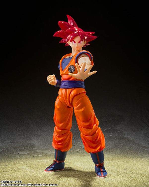 BANDAI S.H.Figuarts SHF 七龍珠超 超級賽亞人之神孫悟空 正直之心的賽亞人之神 可動完成品 BANDAI S.H.Figuarts SHF 七龍珠超 超級賽亞人之神孫悟空 正直之心的賽亞人之神 可動完成品