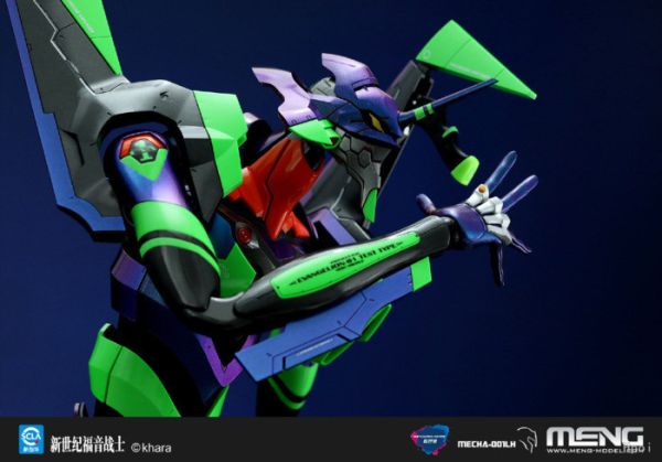 MENG 新世紀福音戰士 EVA 泛用人形決戰兵器人造人 初號機 Ver.1.5 幻彩悅色版 MECHA-001LH 組裝模型 MENG 新世紀福音戰士 EVA 泛用人形決戰兵器人造人 初號機 Ver.1.5 幻彩悅色版 MECHA-001LH 組裝模型
