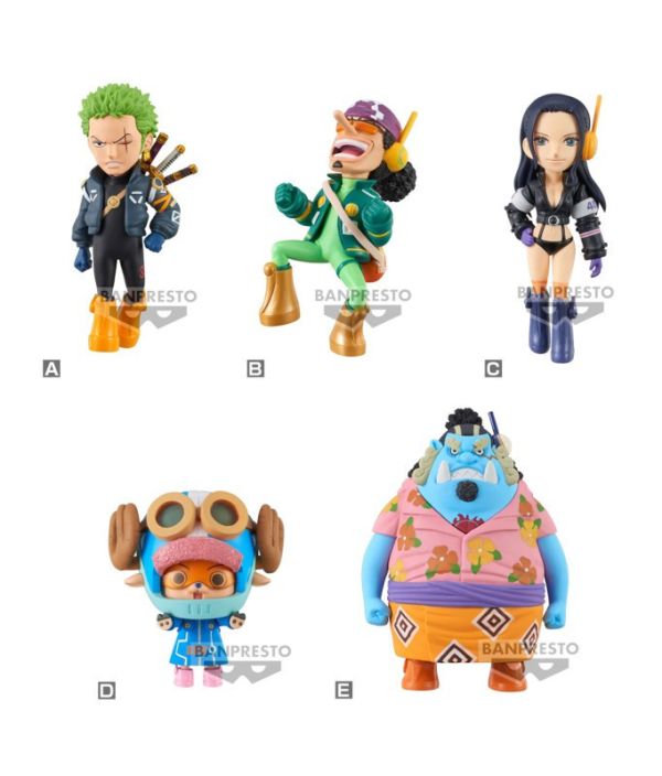 BANPRESTO 景品 盒玩 WCF 海賊王 航海王 蛋頭篇2 全5種 一中盒12入販售 BANPRESTO 景品 盒玩 WCF 海賊王 航海王 蛋頭篇2 全5種 一中盒12入販售
