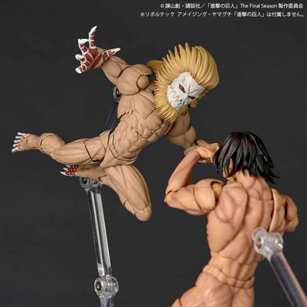 (預購) KAIYODO 海洋堂 REVOLTECH 驚奇山口 進擊的巨人 顎之巨人 可動完成品 20250930 (預購) KAIYODO 海洋堂 REVOLTECH 驚奇山口 進擊的巨人 顎之巨人 可動完成品