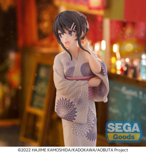 SEGA 景品 LUMINASTA 青春豬頭少年系列 櫻島麻衣 浴衣Ver. 2509 SEGA 景品 LUMINASTA 青春豬頭少年系列 櫻島麻衣 浴衣Ver.
