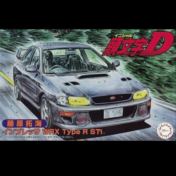 1/24 SUBARU Impreza WRX TypeR Sti 藤原拓海 D計畫 FUJIMI ISD18 頭文字D 富士美 組裝模型 FUJIMI,1/24,ISD,頭文字,SUBARU,IMPREZA,藤原拓海,D計畫,