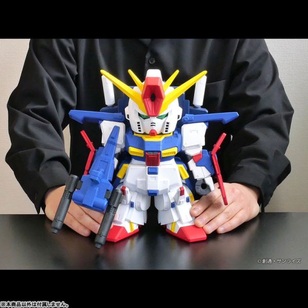 PLEX 機動戰士鋼彈 MSZ-010 SD鋼彈 ZZ鋼彈 巨無霸軟膠 PLEX 機動戰士鋼彈 MSZ-010 SD鋼彈 ZZ鋼彈 巨無霸軟膠