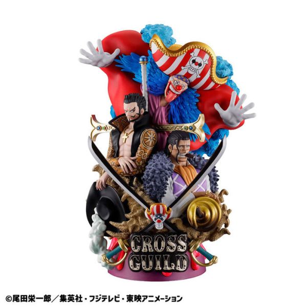 MegaHouse PETITRAMA DX 航海王 LOGBOX RE BIRTH 03 Cross公會 PVC完成品 MegaHouse PETITRAMA DX 航海王 LOGBOX RE BIRTH 03 Cross公會 PVC完成品