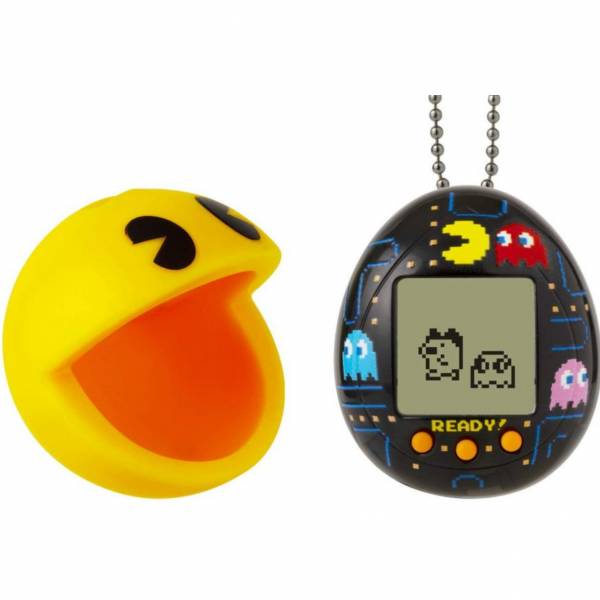 BANDAI 小精靈x塔麻可吉 電子雞 附小精靈軟殼保護套 黑色 BANDAI,小精靈x塔麻可吉,電子雞,黑色