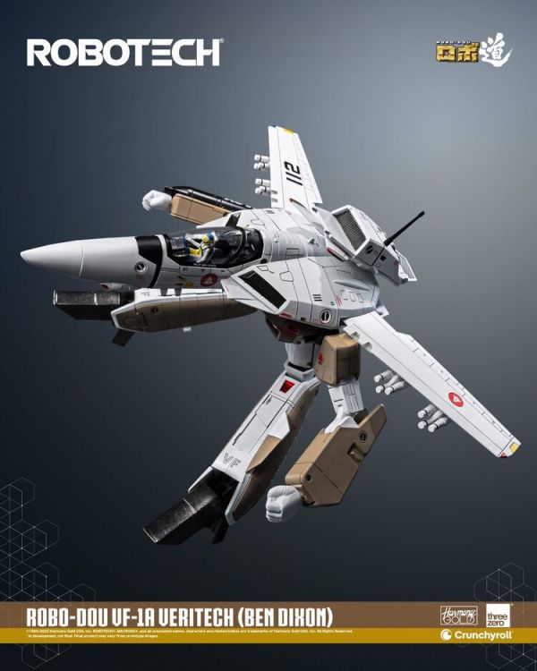 (預購) threezero ROBO-DOU 超時空要塞 VF-1A 變形戰鬥機 Ben Dixon 20.3cm 3Z03066W0 可動完成品 20260204 threezero ROBO-DOU 超時空要塞 VF-1A 變形戰鬥機 Ben Dixon 20.3cm 3Z03066W0 可動完成品