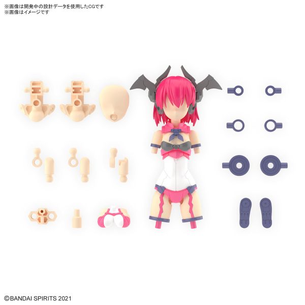 BANDAI 30MS 組裝少女輕作戰 配件套組12 死神裝 顏色A 組裝模型 BANDAI 30MS 組裝少女輕作戰 配件套組12 死神裝 顏色A 組裝模型