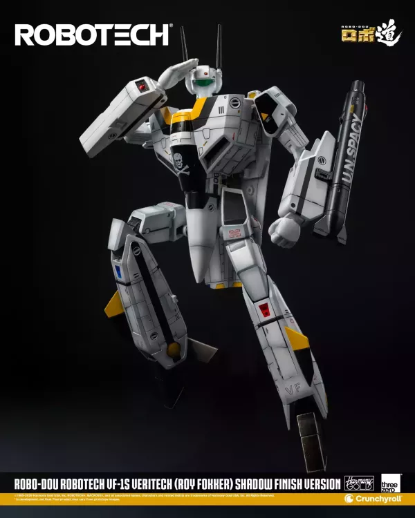 (預購) 特別式樣 threezero ROBO-DOU 超時空要塞 VF-1S 變形戰鬥機 洛福卡 寫實陰影塗裝版 20.3cm 3Z10796W0 20260825 threezero ROBO-DOU 超時空要塞 VF-1S 變形戰鬥機 洛福卡 明暗塗裝版 20.3cm 3Z10796W0