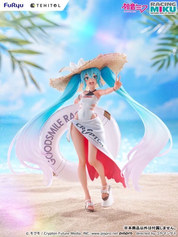 Furyu TENITOL TALL 初音未來 賽車初音 2024 日曬Ver. PVC完成品 Furyu TENITOL TALL 初音未來 賽車初音 2024 日曬Ver. PVC完成品