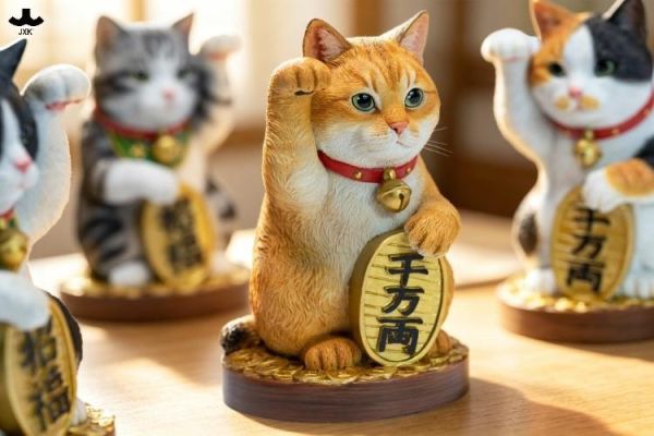 (預購) JXK Studio 動物公仔 招財貓-千萬兩2.0  JXK379B 20260716 JXK Studio 動物公仔 招財貓-千萬兩2.0  JXK379B