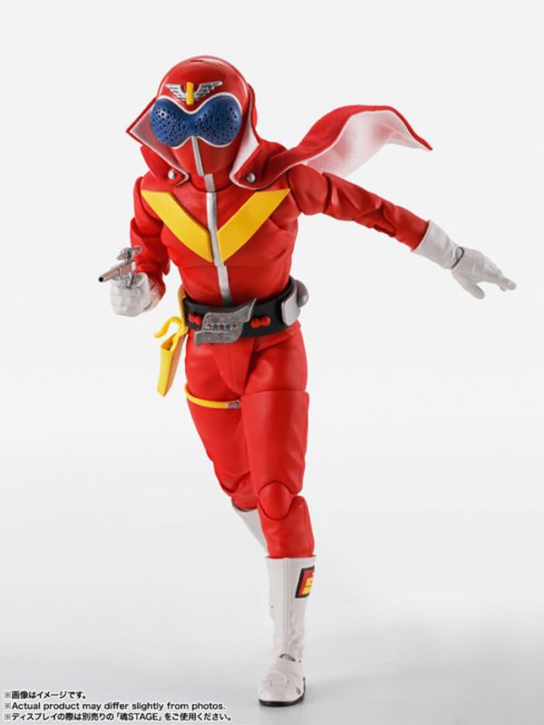 [初回限定] BANDAI S.H.Figuarts SHF 真骨雕製法 秘密戰隊五連者 赤連者 可動完成品 [初回限定] BANDAI S.H.Figuarts SHF 真骨雕製法 秘密戰隊五連者 赤連者 可動完成品