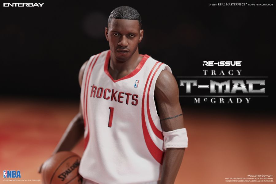 絕版斷貨中 ENTERBAY 1/6 NBA系列 崔西•麥葛瑞迪 Tracy McGrady T-Mac 休士頓火箭隊 可動完成品 ENTERBAY 1/6 NBA系列 崔西•麥葛瑞迪 Tracy McGrady T-Mac 休士頓火箭隊 可動完成品