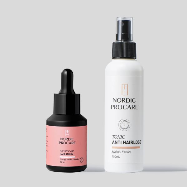 【入門熱銷養髮組】豐髮雙星組合 持續90天找回健康豐盈 極濃養髪精華,薑黃根莖萃取,再現豐盈,強健髪根,抗衰老,活絡毛髪,深層養髪