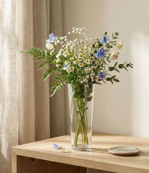 透明玻璃花器 花瓶 中高 