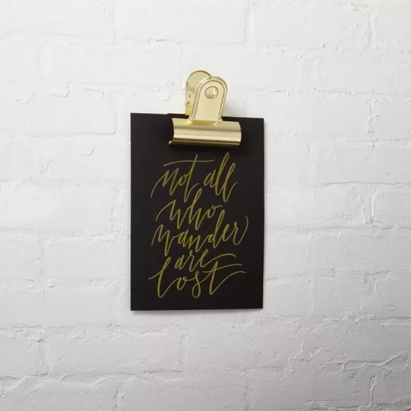 金色展示照片夾 