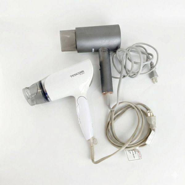 吹風機 | 灰白藍 