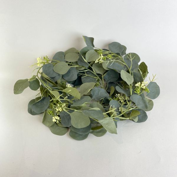 人造圓葉有花植物 
