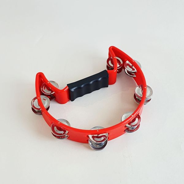 鈴鼓 手搖鈴 | 紅黃 