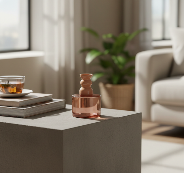 粉玻璃小花瓶 | 擴香瓶 