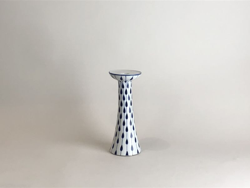 藍點花器 