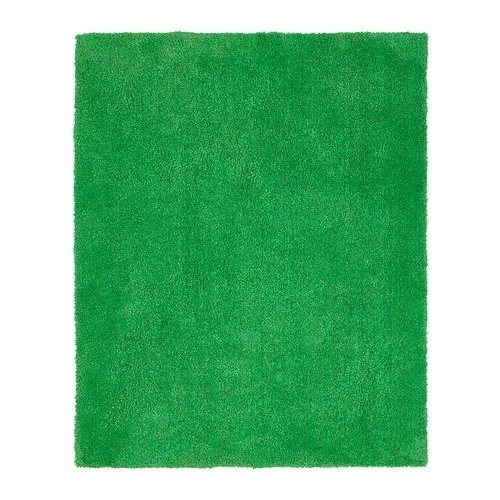 綠色長毛地毯 