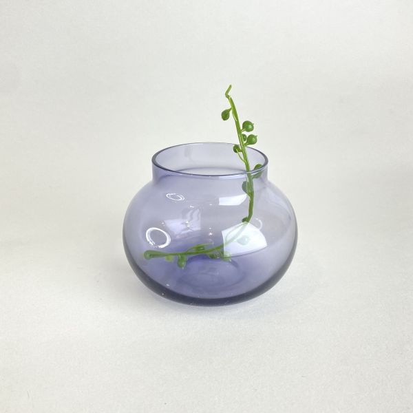 紫色迷你玻璃花器 