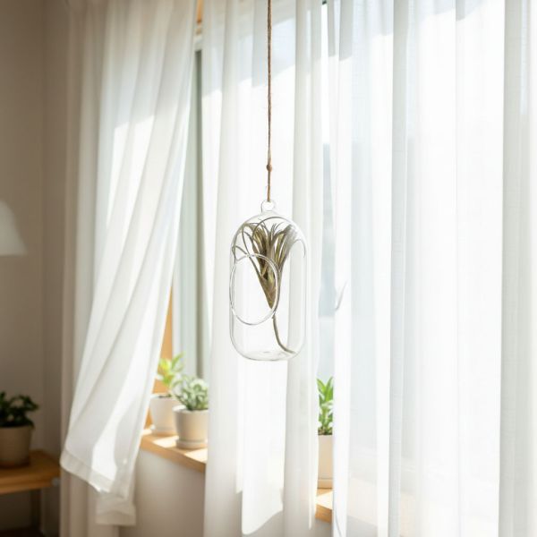 吊掛式玻璃花器 