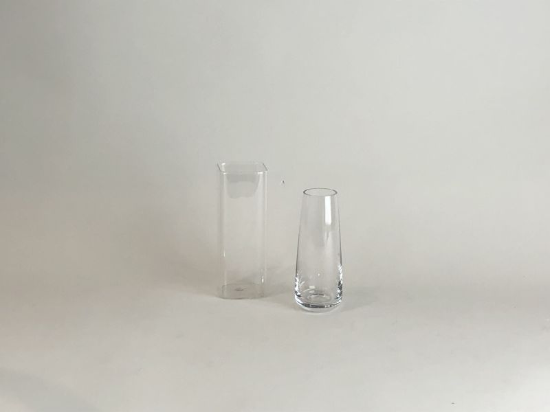透明玻璃花器01 