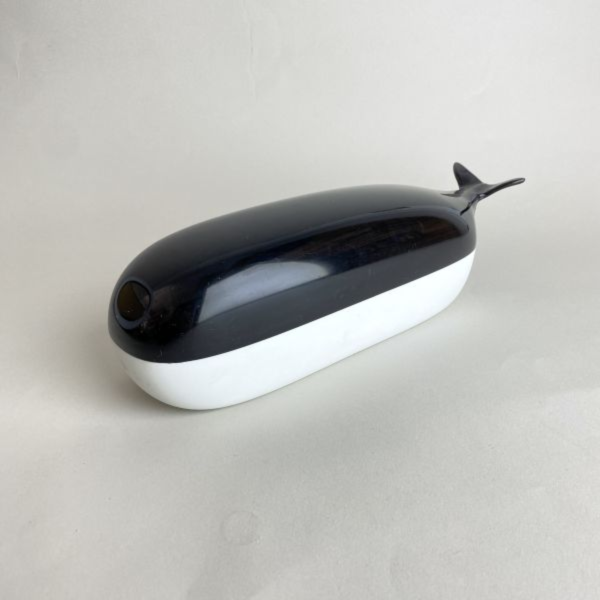 黑白鯨魚造型收納盒 