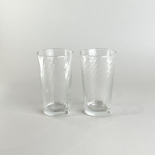 斜紋理玻璃杯 