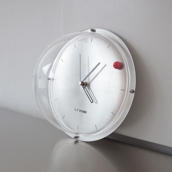 太空泡泡金屬掛鐘 