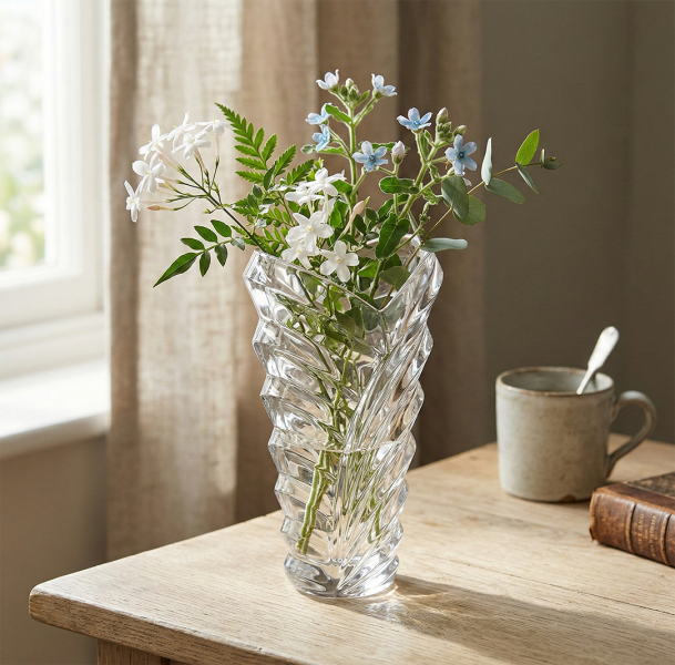 透明玻璃花器 花瓶 中高 