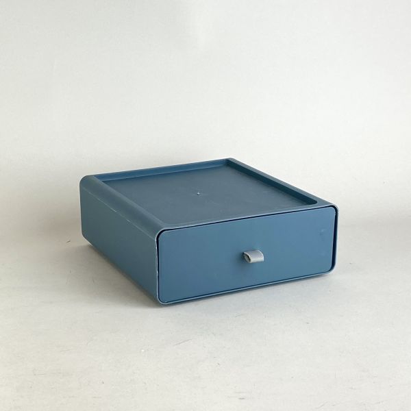 藍綠桌上型抽屜 