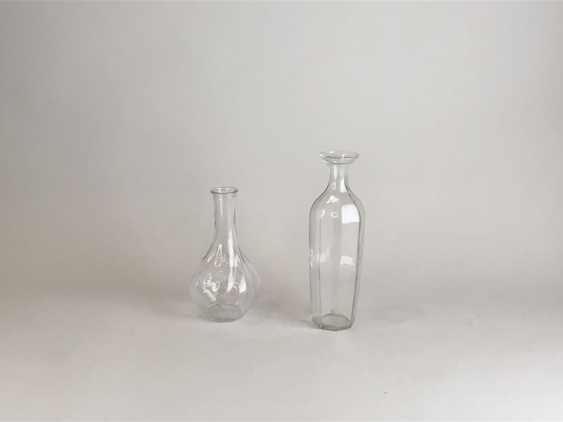 透明玻璃花器03 
