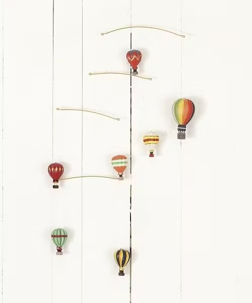 熱氣球平衡吊飾 