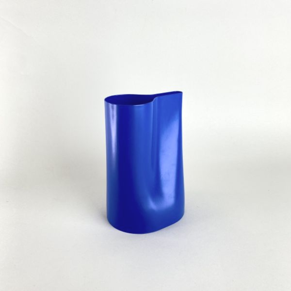 藍色弧形花器 水壺 