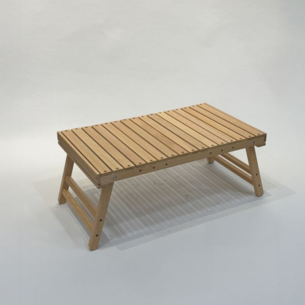 原木露營折疊桌 