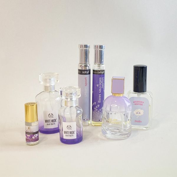 紫色系化妝品組 