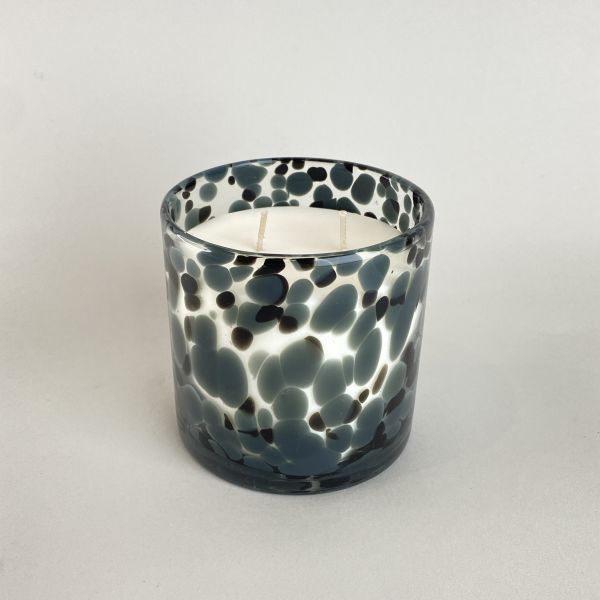 綠黑斑點蠟燭 