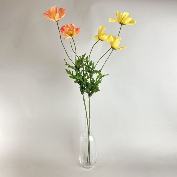 人造橘黃色花/橘色花 