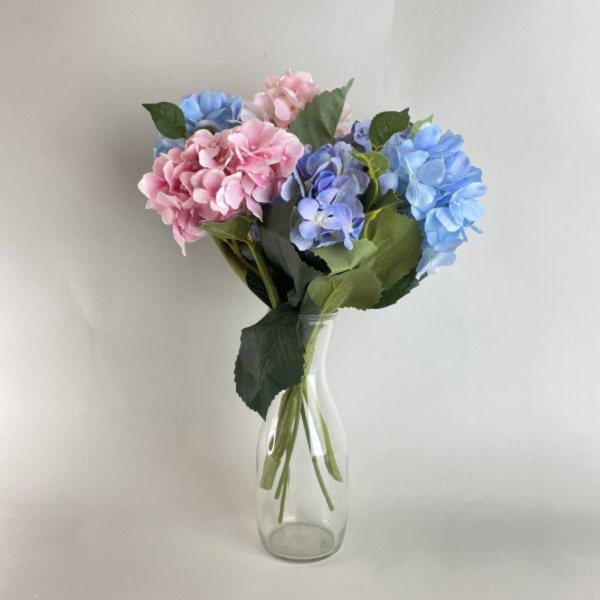 仿真植物 | 大 粉藍紫繡球花 