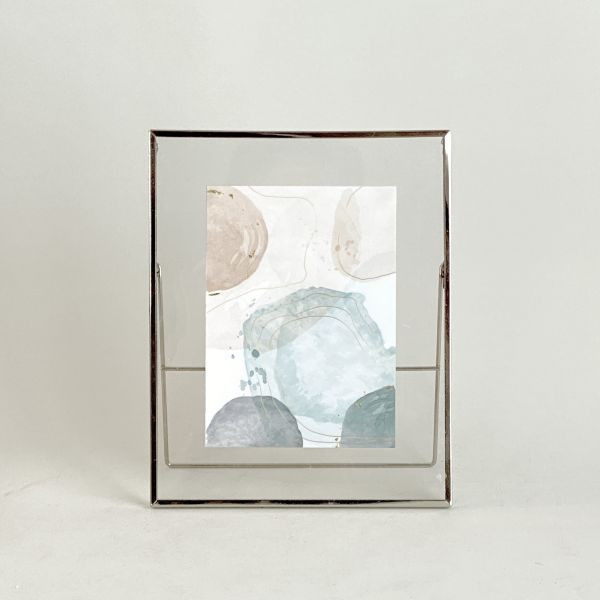 極簡銀邊立式相框 | 大小 