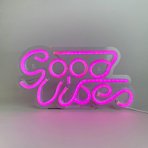 good vibe霓虹燈 