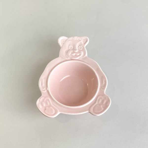微笑熊瓷碗 