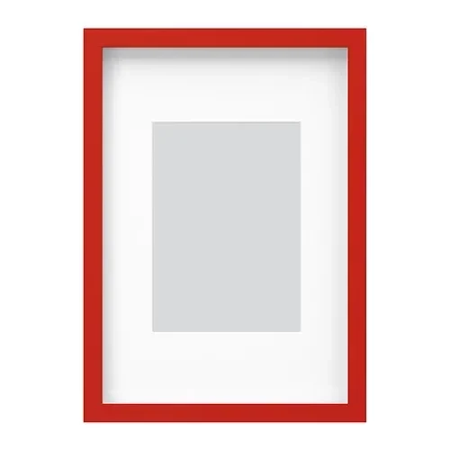 A4紅色相框 