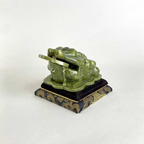 綠色招財蛙 